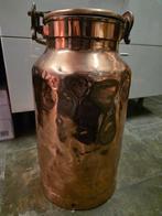 Ancien bidon a lait en cuivre, Enlèvement