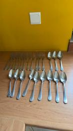 Set de 12 fourchettes et cuillères à soupe Argenta, Antiquités & Art, Antiquités | Couverts, Enlèvement ou Envoi