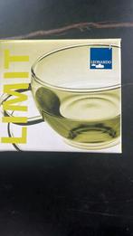 4 theetassen in glas Leonardo nieuw in doos, Verzamelen, Ophalen, Nieuw