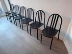6 stoelen model MALLET STEVENS n⁰222, Huis en Inrichting, Stoelen, Ophalen, Zwart