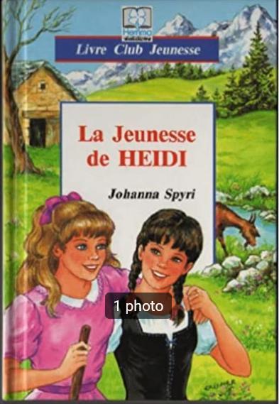"La jeunesse de Heidi" Johanna Spyri, Livres, Livres pour enfants | Jeunesse | Moins de 10 ans, Utilisé, Fiction général, Enlèvement ou Envoi