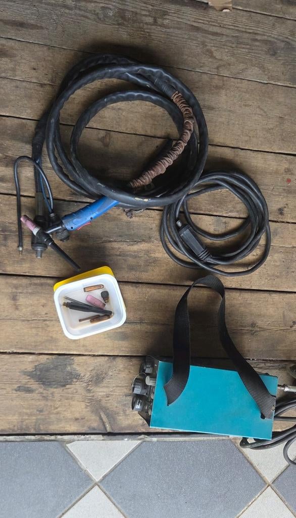 Tig laspost 170A DC, Ophalen