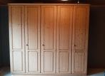 Grenenhouten kleerkast., Huis en Inrichting, Kasten | Kleerkasten, Ophalen, Met deur(en), 200 cm of meer, Zo goed als nieuw
