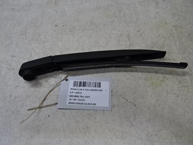 RUITENWISSERARM ACHTER Renault Clio IV (5R), Gebruikt, Renault, Mevr. I. Hauben, Rue de l'Espoir 34 34
4030  GRIVEGNÉE, BE