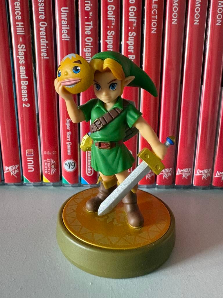 Le masque de Majora sur Amiibo Link (La légende de Zelda), Consoles de jeu & Jeux vidéo, Enlèvement ou Envoi, Comme neuf