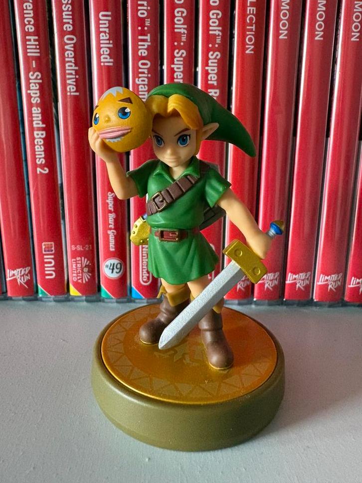 Amiibo The Legend of Zelda - Link (Majora's Mask), Games en Spelcomputers, Games | Nintendo Switch, Zo goed als nieuw, Ophalen of Verzenden