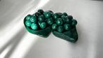 Malachite perles et vide poche ., Enlèvement ou Envoi, Comme neuf