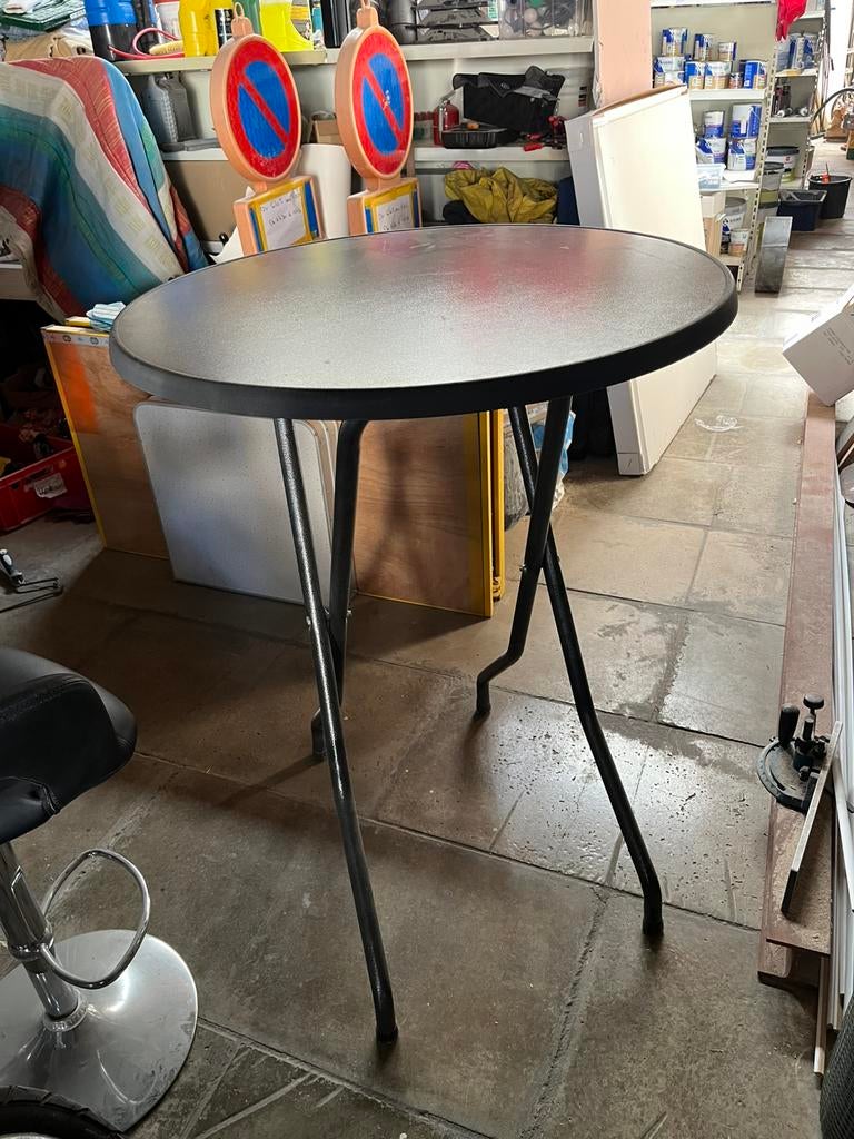 Hoge tafel, Huis en Inrichting, Tafels | Statafels, Ophalen, Zo goed als nieuw