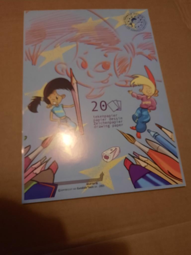 blok speciaal tekenpapier 20 vellen splinternieuw, Ophalen of Verzenden, Nieuw