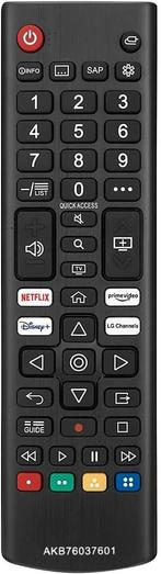 LG Afstandsbediening AKB 76037601 LED OLED Smart TV 4K 8K, Ophalen of Verzenden, Nieuw, Universeel, Tv