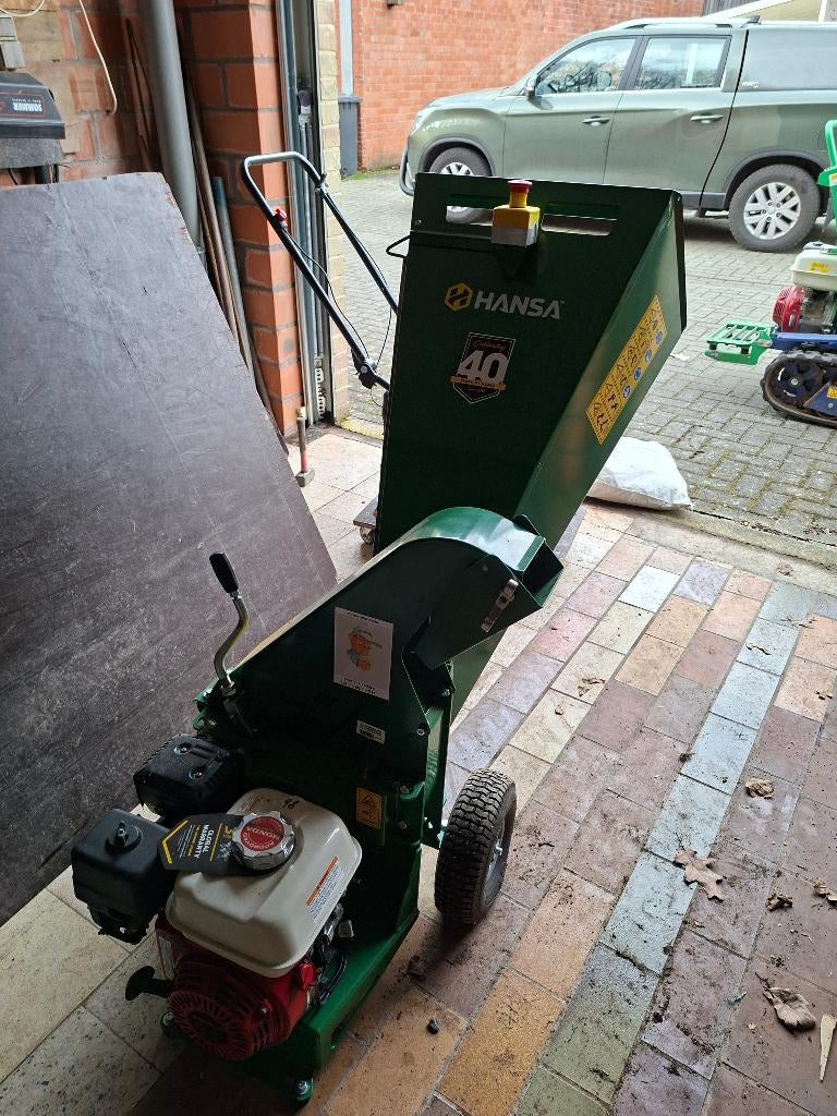 Hakselaar/versnipperaar, Ophalen, Nieuw