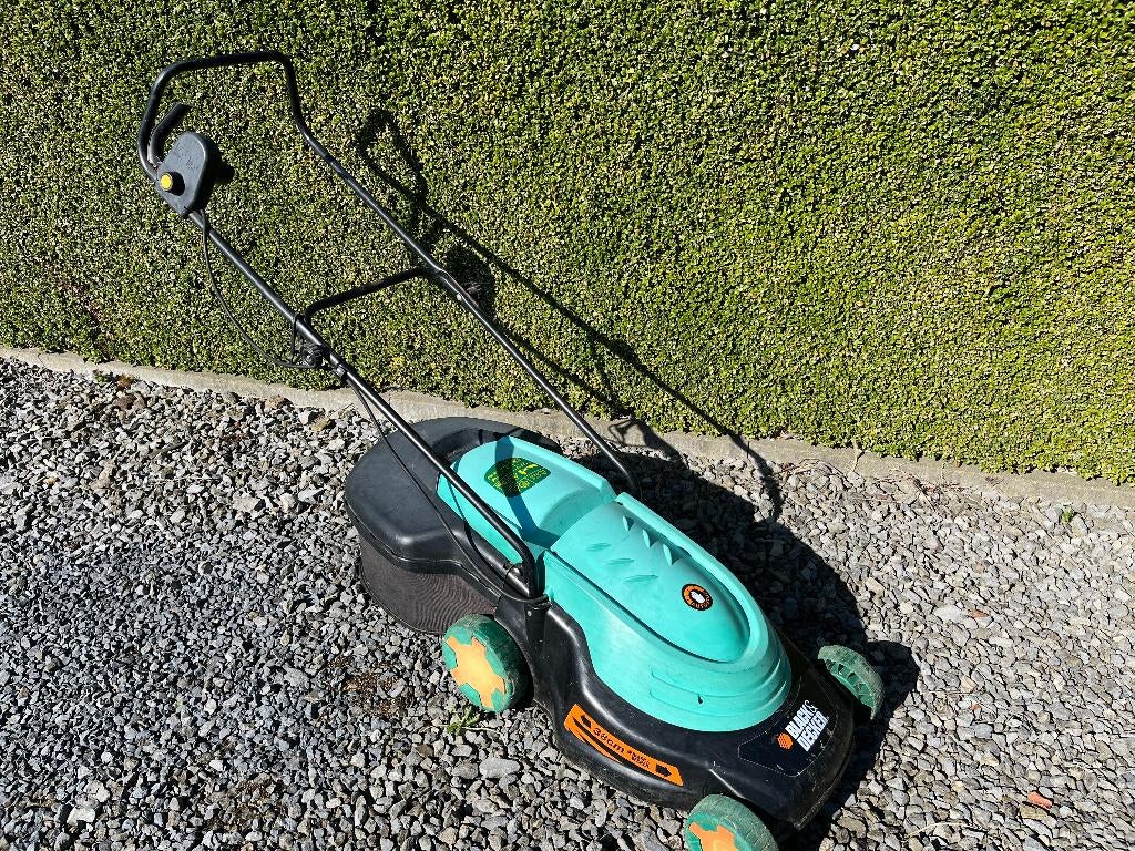 Elektrische grasmaaier Back Decker, Ophalen, Gebruikt, Elektrische grasmaaier, Black & Decker