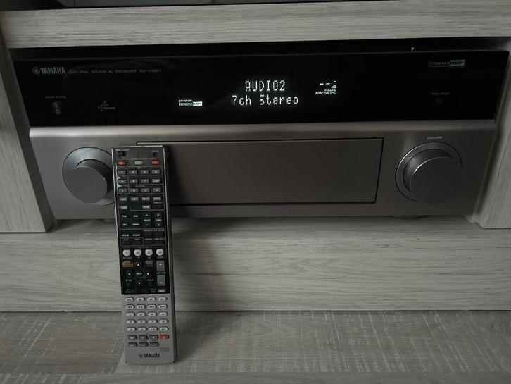 Yamaha rxv 1067 hdmi home cinema-versterker, Audio, Tv en Foto, Versterkers en Ontvangers, Zo goed als nieuw, 7.1, 120 watt of meer