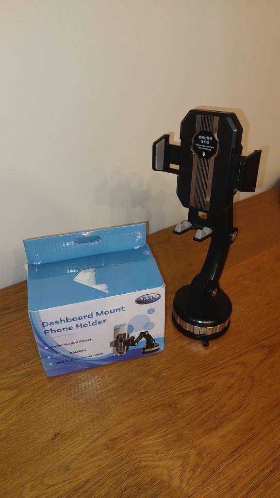 Support smartphone voiture à ventouse Multi-directionnel, Enlèvement, Neuf