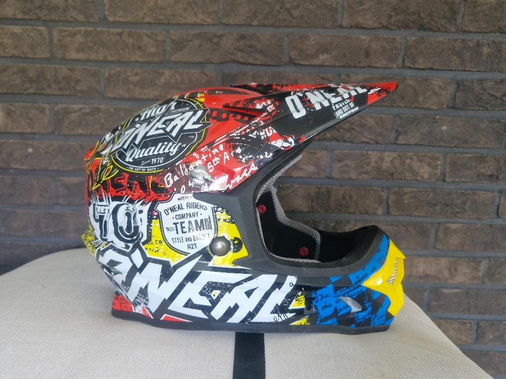 Kinder motocross helm, Autres marques, M, Seconde main, Enlèvement ou Envoi