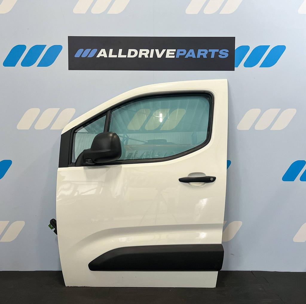 Peugeot Partner voorportier links wit 9822696380, Gebruikt, -, Deur, -