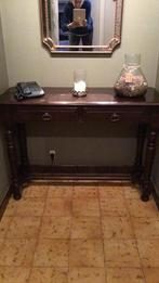 Bijzettafel/sidetable eik, Ophalen, Gebruikt