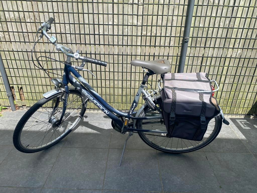 Mooie fiets damesfiets thompson, Fietsen en Brommers, Ophalen, Gebruikt, Velgrem, Overige merken