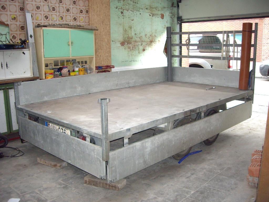 aanhangwagen dubbel asser, Enlèvement, Utilisé