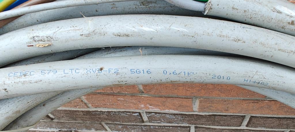 XVB 5G16  17 meter, Enlèvement ou Envoi, Utilisé, Câble ou Fil électrique