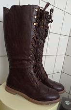 Bottes hautes brunes taille 41 (40 réel taille petit), Neuf, Enlèvement ou Envoi, YESSICA C&A, Brun