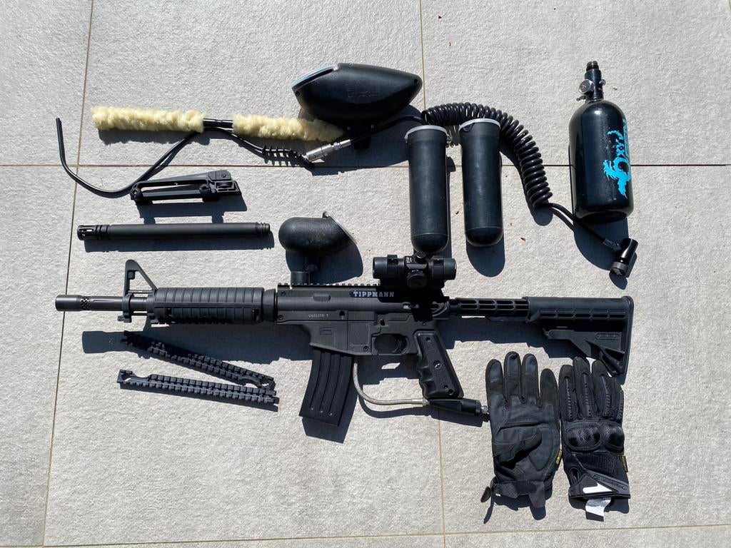 Arme et équipement de paintball, Sport en Fitness, Schietsport-accessoires, Zo goed als nieuw, Ophalen