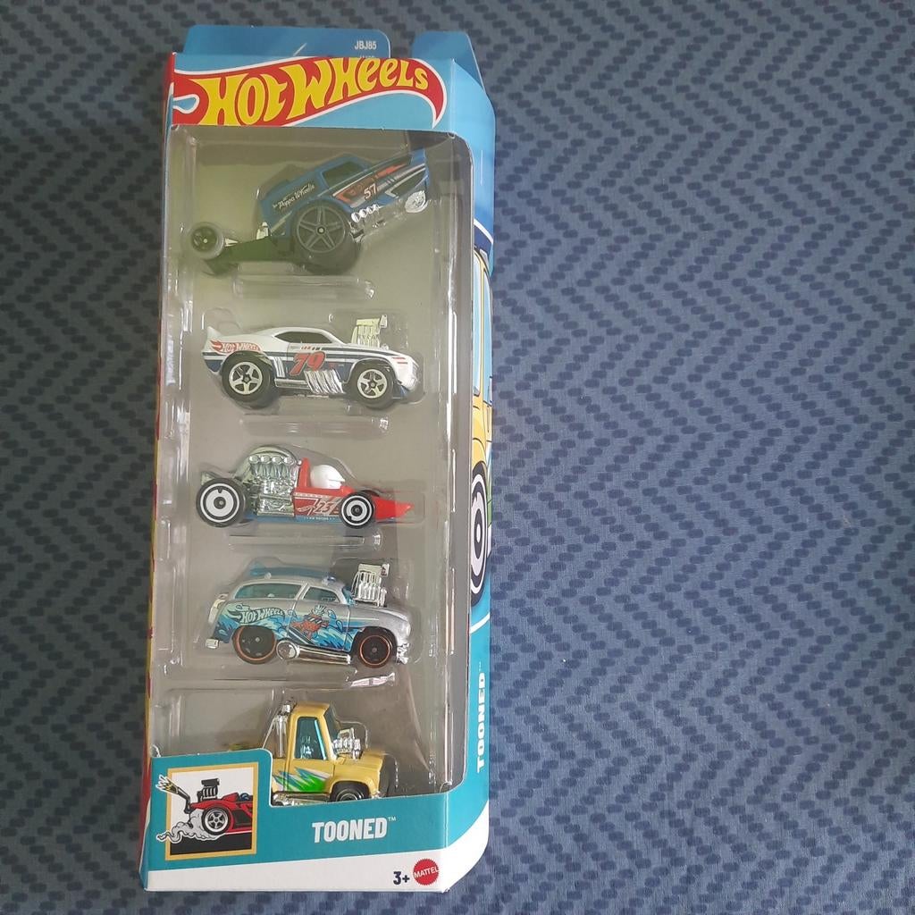 HOTWHEELS 5-PACK : " TOONED " * SEALED * NEW *, Hobby en Vrije tijd, Modelauto's | 1:87, Ophalen, Nieuw, Auto, Overige merken