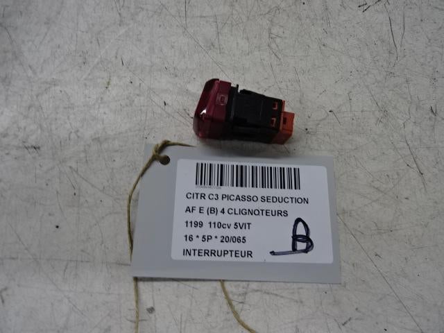 COMMUTATEUR Citroën C3 Picasso (SH) (96628855JK), Utilisé, Citroën
