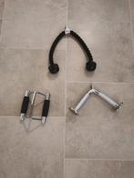 kit Poignées Câbles et poulies, Sports & Fitness, Équipement de fitness, Enlèvement, Utilisé, Barre de traction