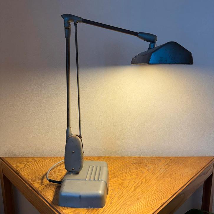 Lampe de bureau vintage, Antiquités & Art, Antiquités | Éclairage, Enlèvement