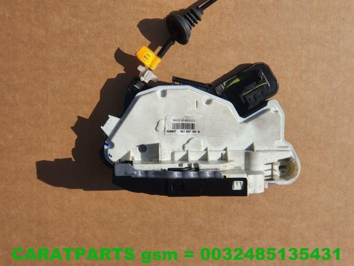 5K1837015B golf deurslot polo 6r portierslot jetta ..., Auto-onderdelen, Carrosserie, Seat, Volkswagen, Skoda, Gebruikt