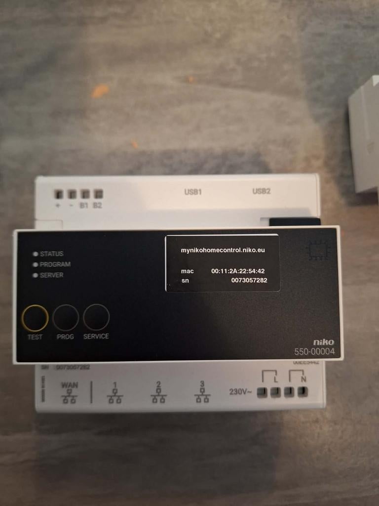 Niko Home Control Connected Controller (550-00004), Bricolage & Construction, Électricité & Câbles, Enlèvement