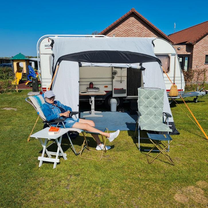 Voortentje, Caravans en Kamperen, Caravanaccessoires, Zo goed als nieuw, Ophalen