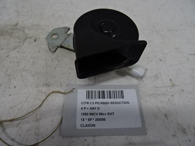 CLAXON Citroën C3 Picasso (SH) (01-2009/10-2017), Gebruikt, Citroën