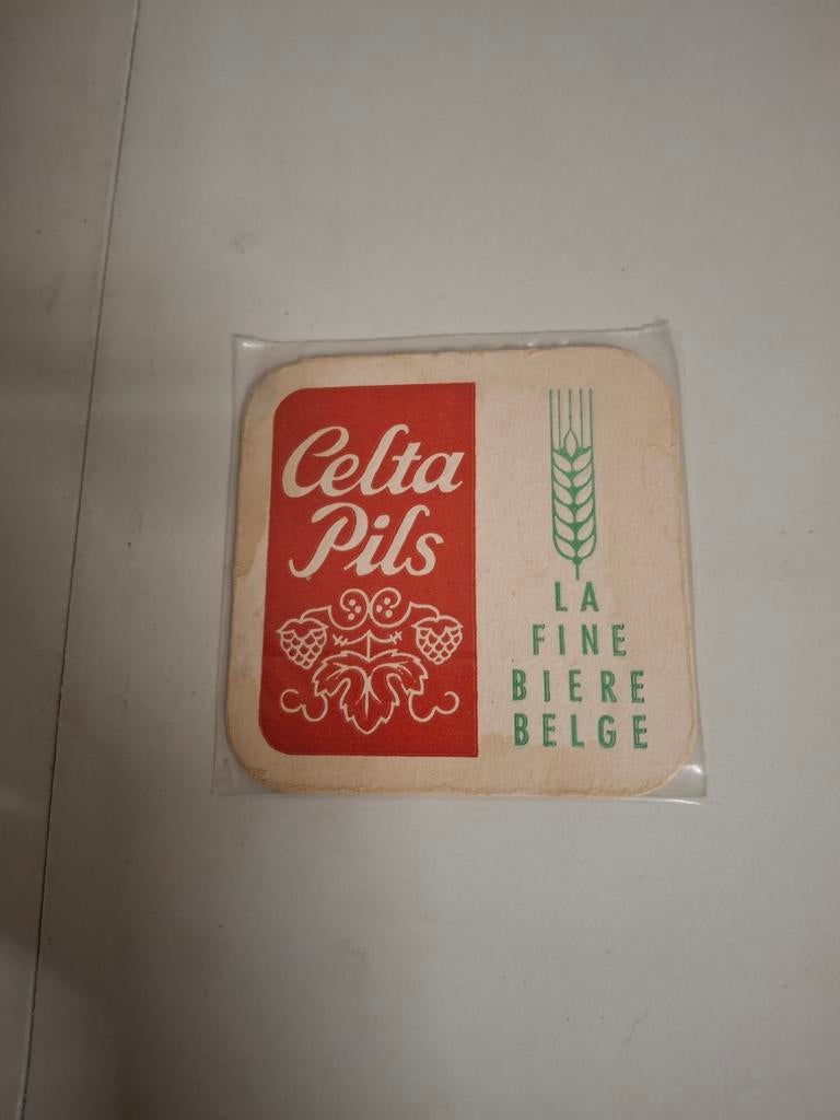 Oud bierviltje celta pils, Verzamelen, Ophalen of Verzenden