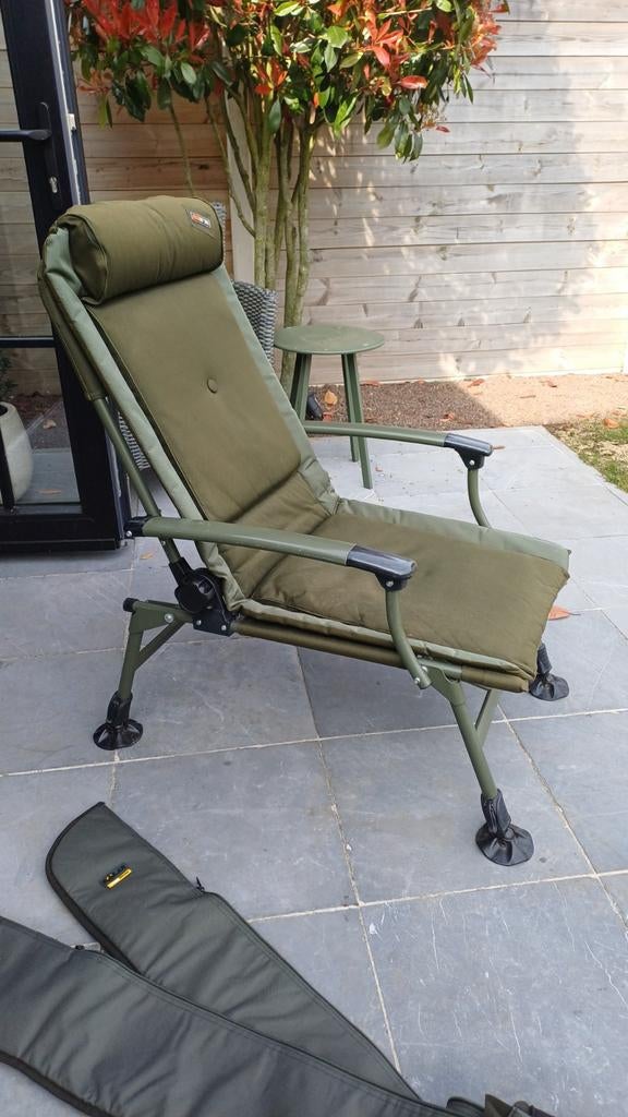 Bcarp deluxe recliner chair, Sports nautiques & Bateaux, Pêche à la ligne | Général, Enlèvement