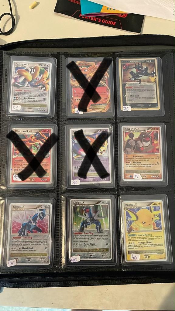 Pokemon Oude ex en x kaarten, Verzenden, Zo goed als nieuw