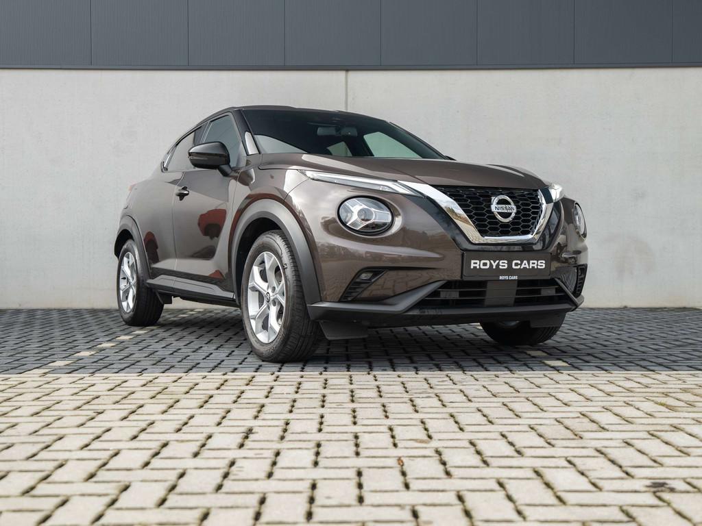 Nissan Juke Juke 1.0 DIG-T 2WD Acenta DCT (EU6AP), Autos, Nissan, Achat, Entreprise, Détection des panneaux routiers, Noir