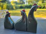 Trio de poules en céramique - belle déco, Enlèvement ou Envoi