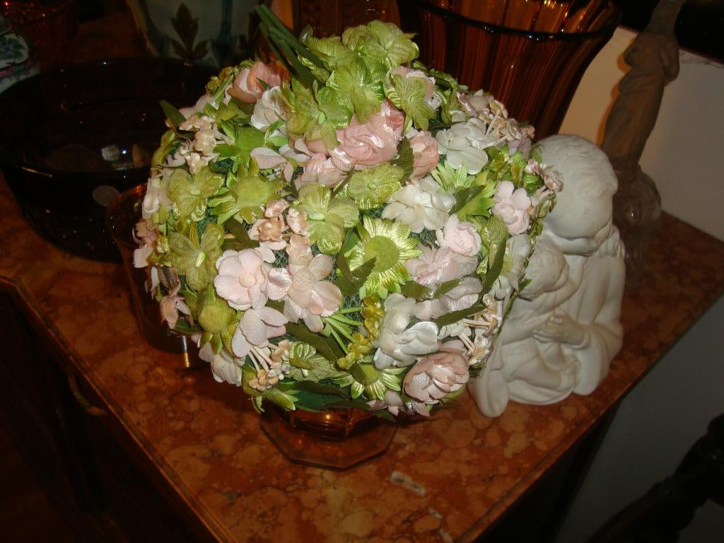 Vintage dameshoed. Rond 1970., Vêtements | Femmes, Chapeaux & Casquettes, Enlèvement, Comme neuf, Chapeau