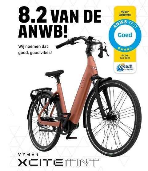 Vyber Xcitemnt, tot 3 x toe bekroond, ANWB-FIETSTEST-AD, 47 à 51 cm, Enlèvement, Neuf