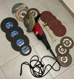 Haakse slijper Perles 230 mm - 230 Volt, Doe-het-zelf en Bouw, Gereedschap | Slijpmachines, Ophalen, Gebruikt, 1000 watt of meer