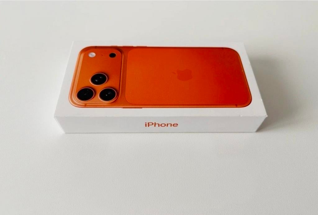 Iphone 17 pro max 512gb Nieuw verzegeld, Telecommunicatie, Mobiele telefoons | Apple iPhone