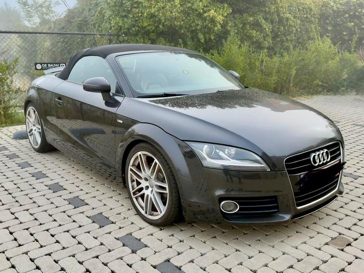 Audi TT Roadster 1.8 TFSI, Autos, Audi, Particulier, TT, Essence, Cabriolet, 2 portes, Boîte manuelle, Noir, Cuir, Enlèvement