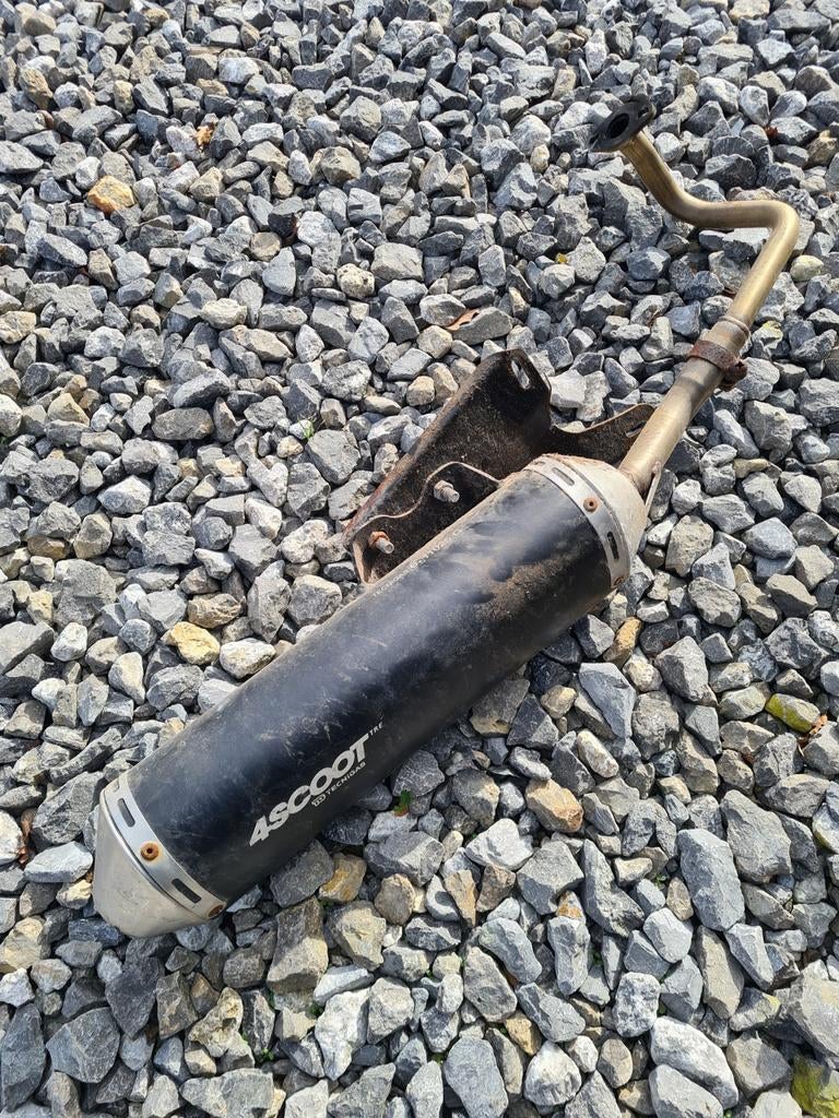 Sport uitlaat gy6 4takt passend kymco neco btc gts boatian, Ophalen of Verzenden, Uitlaat