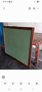 Oud eiken schoolbord, Antiek en Kunst, Ophalen of Verzenden