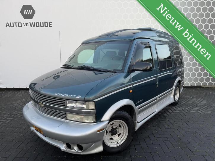 Chevrolet ASTRO 7 Persoons Trekhaak 4.3 V6 Benzine Starcraft, Caravanes & Camping, Camping-cars, Entreprise, jusqu'à 2, Autres marques
