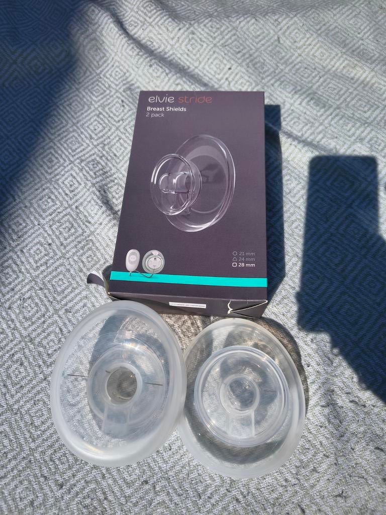 Elvie Stride borstschelpen maat 28mm, Kinderen en Baby's, Babyvoeding en Toebehoren, Ophalen, Nieuw, Borstkolf