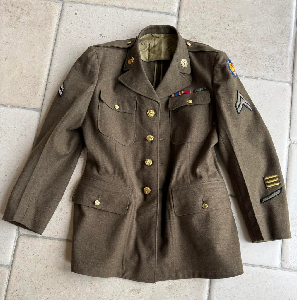US Service dress wo2, Enlèvement ou Envoi