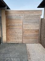 Portail en bois, Enlèvement, Utilisé, Porte de garage, 120 cm ou plus